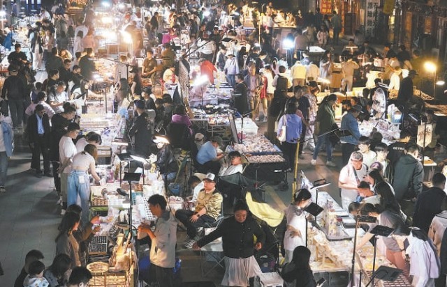 北京潘家园周六增开非遗主题夜市